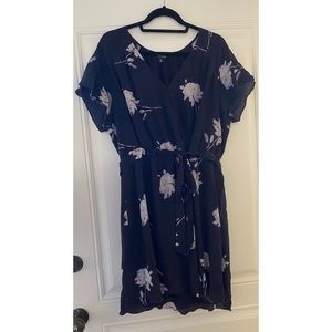 Lucky Brand Floral Wrap Dress